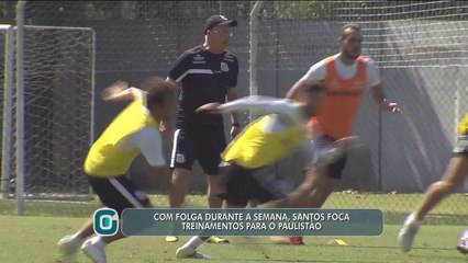Após folga na tabela, Santos se prepara para próximos jogos