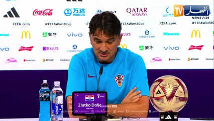 مدرب كرواتيا: الوصول للمربع الذهبي يعد إنجازا ونريد المزيد
