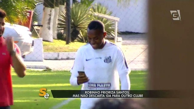 Robinho prioriza Santos, mas não descarta ida para outro clube
