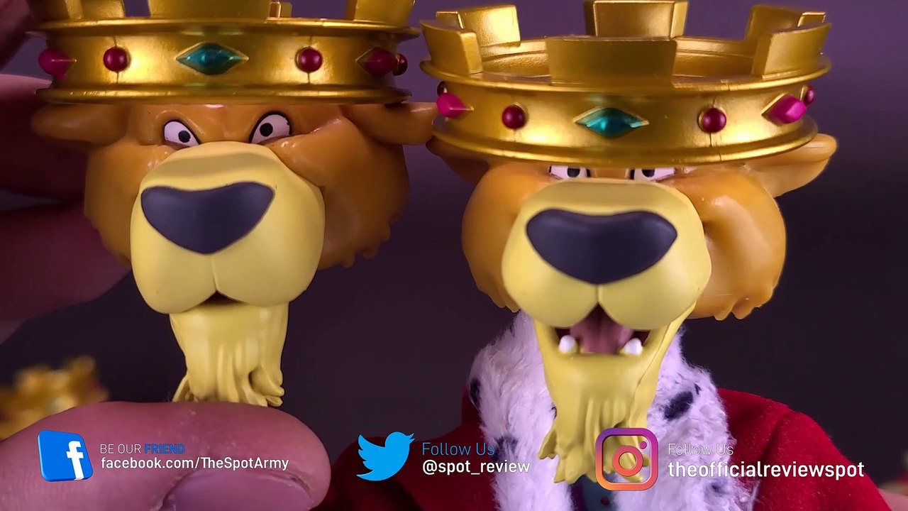 Super7 Disney Ultimates Robin Hood Prince John with Sir Hiss Action Figure