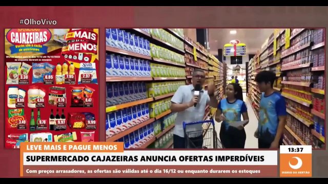LEVE MAIS E PAGUE MENOS - Promoções da semana do Supermercado Cajazeiras
