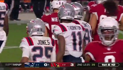Arizona Cardinals vs. New England Patriots Full Highlights 2nd QTR _ NFL Week 14_ 2022