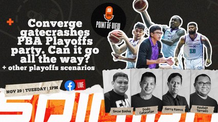 Converge gatecrashes PBA Playoffs party. Can it go all the way?