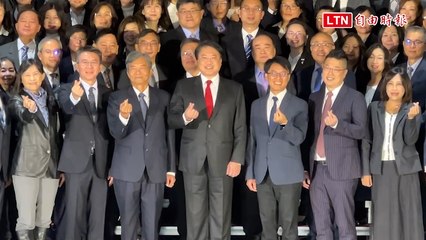 基隆新市長謝國樑提前進駐市府 林右昌：將於15日會面共商未來施政