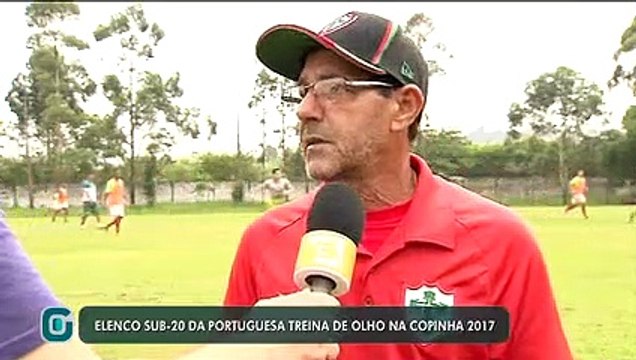 Garotos da Lusa se preparam para a Copa São Paulo de Juniores