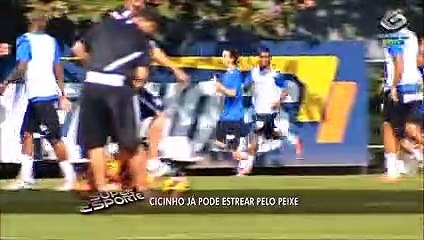 Regularizado, Cicinho vive expectativa de estreia pelo Santos