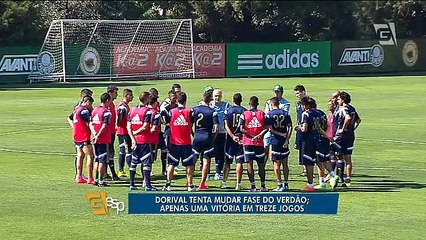 Dorival não perde tempo e faz treino tático antes da partida