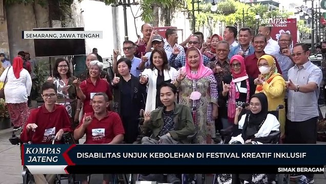 Penyandang Disabilitas Unjuk Kebolehan di Festival Kreatif Inklusif