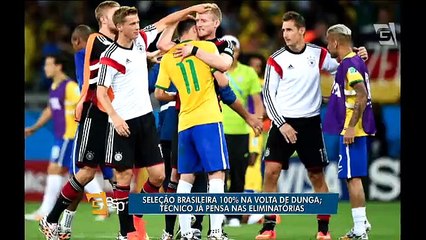 Dunga desembarca no Brasil e já pensa nas eliminatórias