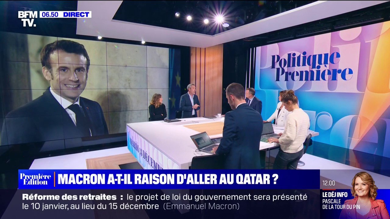 ÉDITO - "Le Qatar voulait de belles images avec cette Coupe du monde, il les a, Emmanuel Macron espère de belles images pour lui-même avec une victoire des Français, il les aura peut-être"
