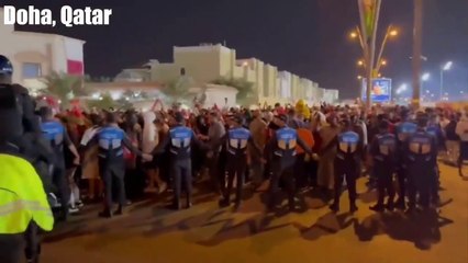 Crazy Morocco Fan Celebrations Around The World After 1-0 Win Against Portugal At The World Cup
