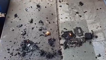 गोटेगांव:सराफा बाजार की दुकान में लगे मीटर में लगी आग, बड़ा हादसा होते-होते बचा