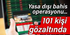 Yasa dışı bahis operasyonu... Bakan Soylu: 101 kişi gözaltında