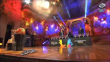 Brasil cai no “grupo da morte”  em Mundial de Basquete