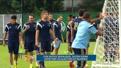 Desfalcado, Palmeiras se prepara para enfrentar o Vilhena