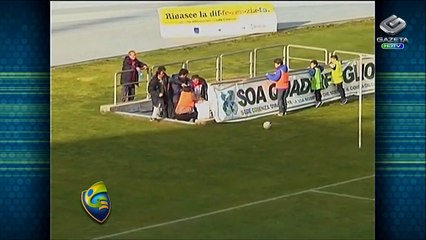 Treinador agride jogador na Itália