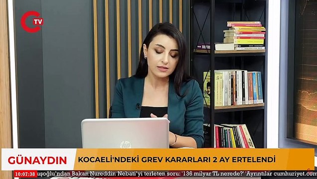 Birleşik Metal-İş Sendikası Genel Başkanı Adnan Serdaroğlu Cumhuriyet TV'de grev kararını açıkladı