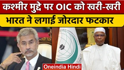 Kashmir मुद्दे को लेकर भारत की OIC को फटकार, दूर रहने की कही बात | वनइंडिया | *International