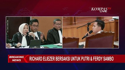 Eliezer Beberkan Sejumlah Jenis Senjata yang Selalu Dibawa Ferdy Sambo!