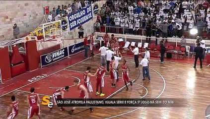 São José atropela Paulistano e iguala série no NBB