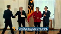 Campeã do Mundo, Seleção Alemã recebe honraria
