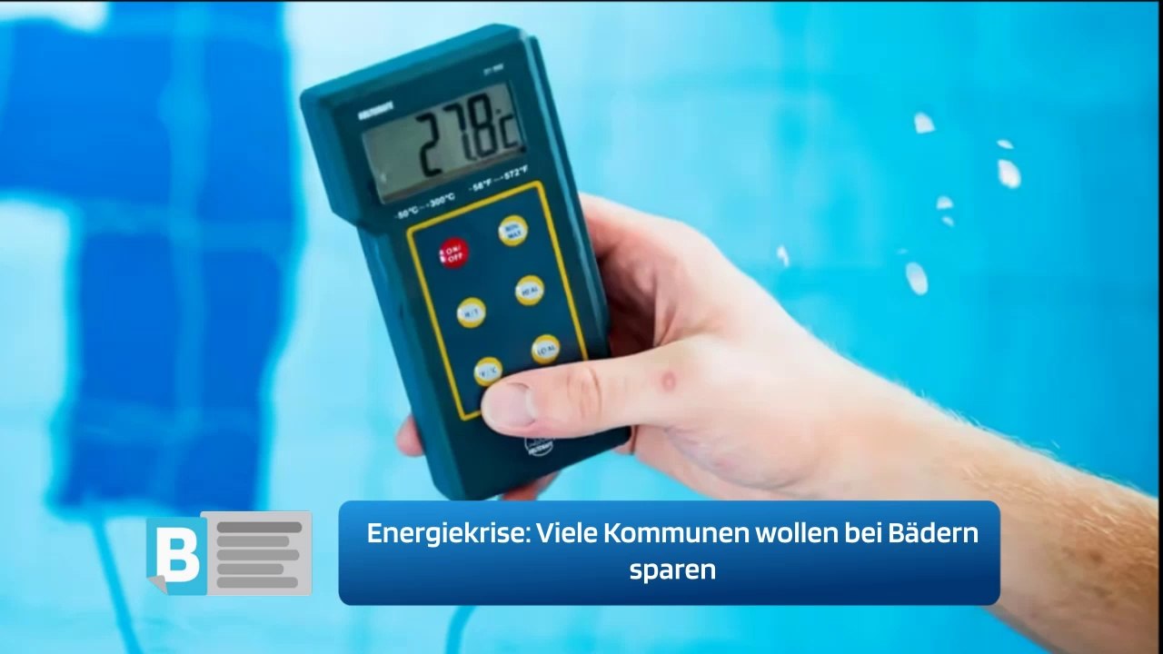 Viele Kommunen wollen bei Bädern sparen