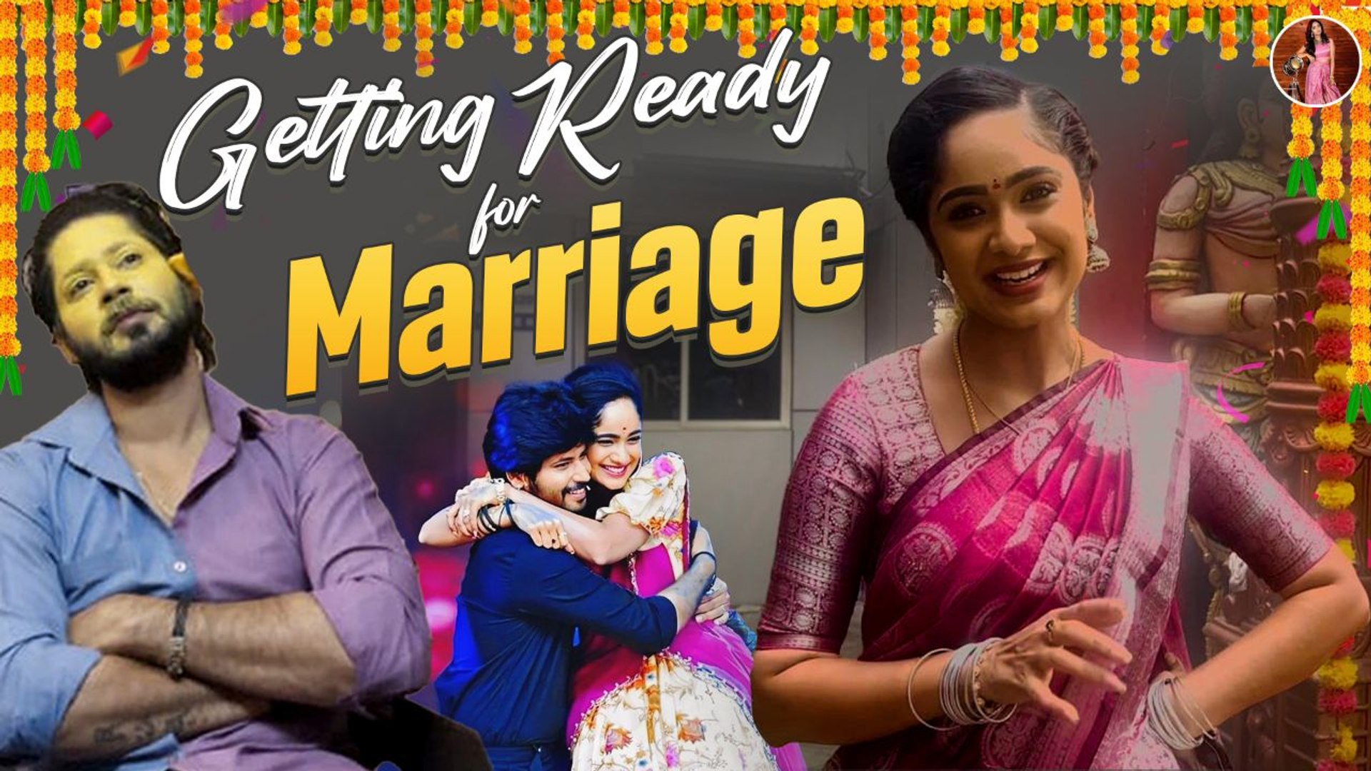 Getting Ready For Marriage | Amardeep Chowdary | Tejaswini Gowda - video  Dailymotion