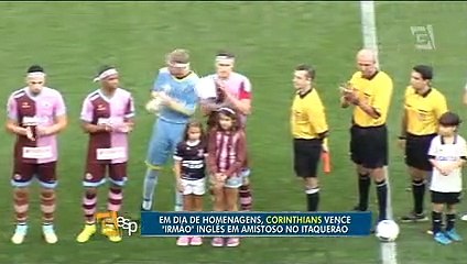 Em jogo de homenagem, Corinthians bate xará inglês