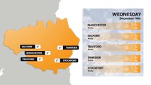 Manchester weather forecast 13 December