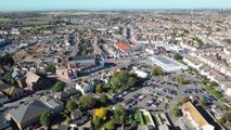 More flying my DJI Mini 3 pro drone Around Clacton On Sea Town Essex Part 1 2022