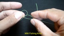 New fishing knot from MW Fishing Knot ! easy fast and powerful!