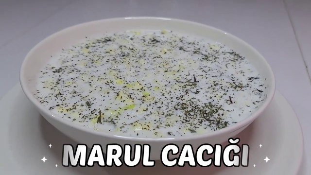 Cacığı Birde Böyle Deneyin Bayılacaksınız ♥ Marul Cacığı Tarifi