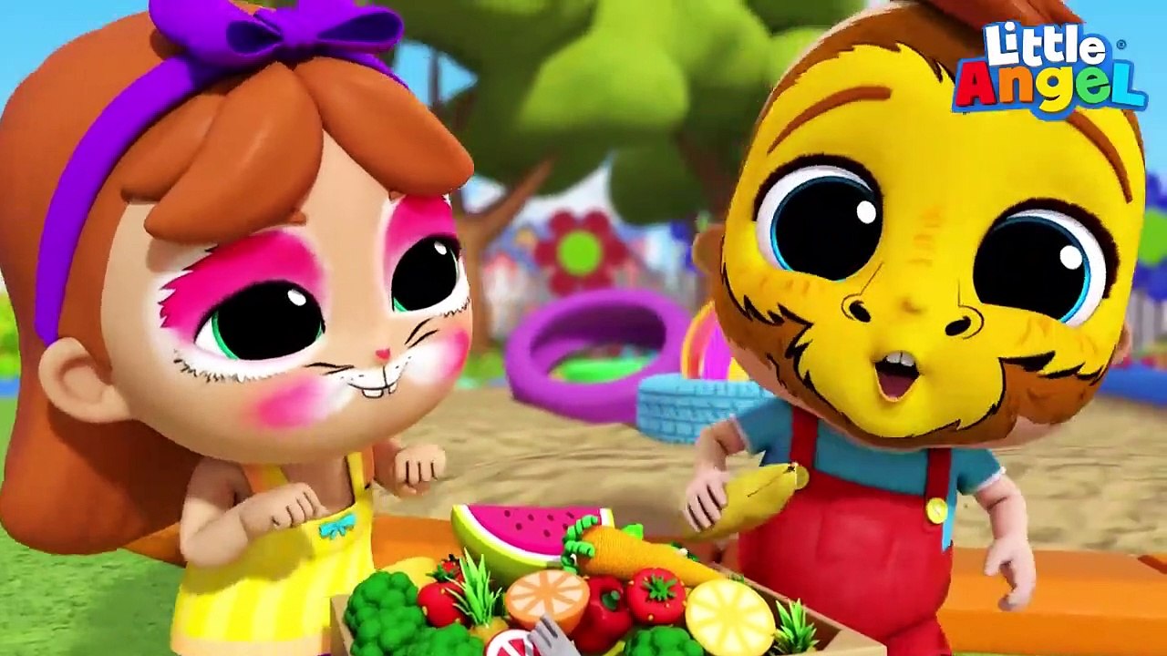 Familia Dedo de Animales  - Canciones Infantiles de Bebé Juan - Little Angel Español