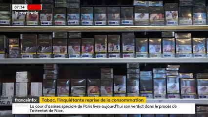 Le tabagisme, qui a connu une baisse d'une "ampleur inédite" chez les adultes entre 2014 et 2019, a recommencé à augmenter en 2021, selon une étude de Santé Publique France - VIDEO