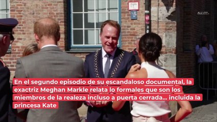 ¿Molesta a los británicos? Así fue el primer encuentro entre Meghan y Kate