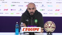 Regragui : « On a faim et on n'est pas fatigués » - Foot - CM 2022 - Maroc