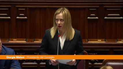 Meloni "Serve più Italia nell'Unione Europea"