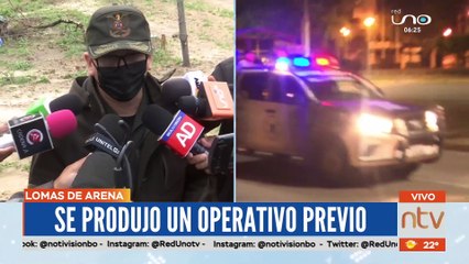 Arrestan a personas asentadas en tierras avasalladas de la familia Kim por delito medioambiental. La Policía custodia los predios