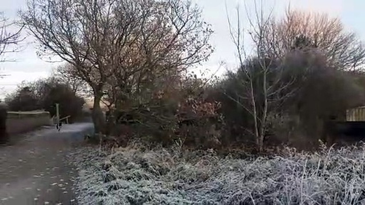 Frosty mornings in Yorkshire