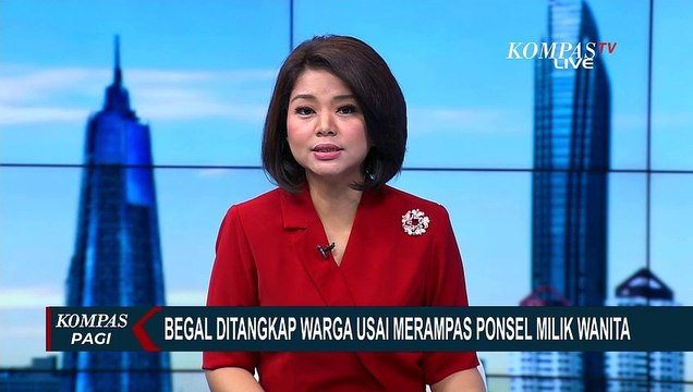 Rampas Ponsel dan Lukai Seorang Wanita, Pelaku Begal Jadi Bulan-bulanan Warga!