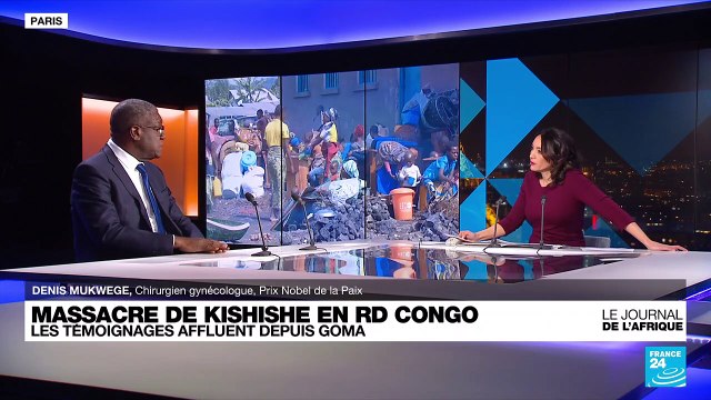 Denis Mukwege sur France 24 : la crise en RD Congo est extrêmement critique