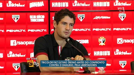 Pato não cria polêmica e mostra confiança para vencer Danubio
