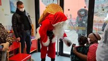 Le Père-Noël a rendu visite aux enfants malades de Caen en rappel !