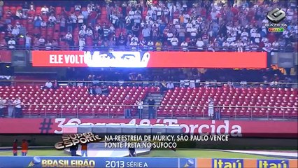 Na reestreia de Muricy, São Paulo vence Ponte Preta no sufoco