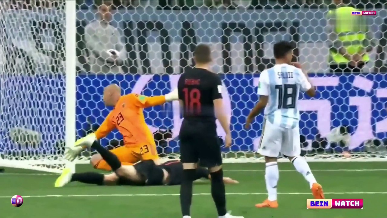 ملخص  كرواتيا ضد الأرجنتين 3 0 كأس العالم  وجنون رؤوف خليف جودة عالية 1080i