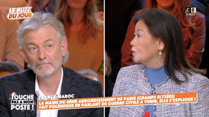 "Ça n’a rien à voir avec les Marocains" : Grosse passe d’armes entre Gilles Verdez et la maire du 8ème arrondissement de Paris (VIDEO)