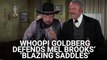 Whoopi Goldberg Speaks Out About Mel Brooks' 'Blazing Saddles' After Hot Topic Claims Are Made That It's Racist