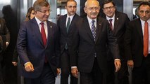 Kılıçdaroğlu ile Davutoğlu görüştü