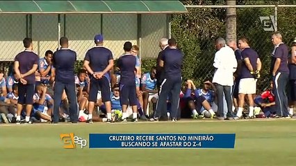 Cruzeiro recebe Santos no Mineirão buscando se afastar do Z-4