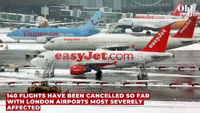 Travel disruption as heavy snow and ice prompt weather warnings across the country